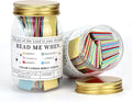 Bible Verse Jar with Color-Coded Scriptures for 6 Emotions